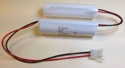 Yuasa 4DH4-5LA9 4.8V 4500mAh Ni-Cad Battery With Leads and AMP Connector