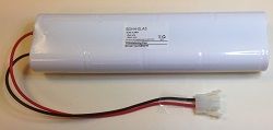 Yuasa 8DH4-5LA5 9.6V 4500mAh Ni-Cad Battery With Leads And AMP Connector