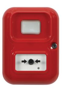 STI AP-3-R-A Alert Point With Beacon - Stand Alone Alarm System - Red