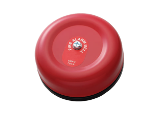 Cranford Controls VBL-24AP EN54-3 Fire Alarm Bell - 24V - Red DC Red