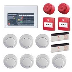 C-Tec 4 Zone Fire Alarm System Contractor Kit - 4Z-CONT-FAK