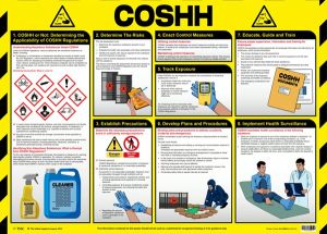 COSHH Poster - A2 Laminated - 81/03282