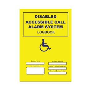 Docs-Store DOCLBDCAS Disabled Call Alarm System Logbook