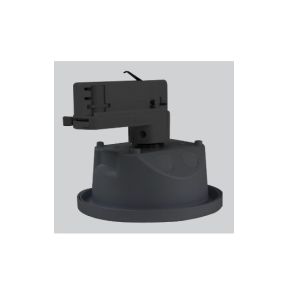 Channel Safety E/AZ/TRACK/COA/BK Azelio Track Emergency Downlight Fitting - Black