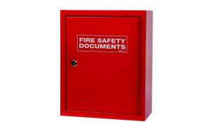 Fire Document Cabinet With Key Entry - Red - FMDCK/RED