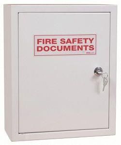 Fire Document Cabinet With Key Entry - White - FMDCK/WHITE