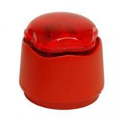 Hosiden Besson Banshee Excel Lite CHL Sounder Beacon - Red Body & Lens - 958CHL1000 | The Safety Centre
