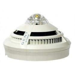 Gent S4-911-V-VAD-HPW Vigilon S-Quad CO Dual Optical Heat Multisensor Detector Voice Sounder & High Power White VAD