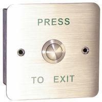 Securefast Stainless Steel Press To Exit Button - Flush Mounted - AEB2