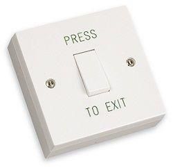 Securefast Press To Exit Button With Surface Backbox - AEB1NR