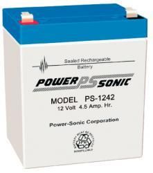 Powersonic PS1242 4.5Ah 12V Sealed Lead Acid Battery (SLA)
