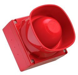 HyFire HFW-WSR-IP-01 Weatherproof Wireless Wall Mounted Sounder - Red
