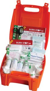 Evolution First Aid Kit In Orange Case - Small - BS8599-1 Compliant - K3032SM (No Wall Mounting Bracket Required)