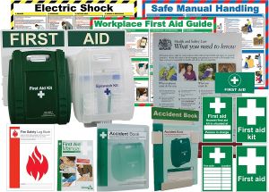 First Aid Compliance Bundle Pack - British Standard Compliant - K3099CP