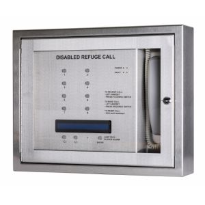 Kentec K41208SST Safe-Point EVCS 8 Line Central Unit With OLED Display & Loop Wiring - Surface Version