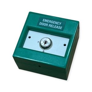 KAC K20DGS-11 Double Pole 2 Position Keyswitch - Green