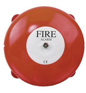 Vimpex MBA-8+BBX4 Weatherproof Bell - Red - 200mm