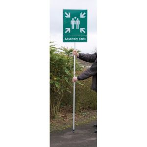 Mobile Assembly Point Sign - 52123