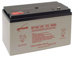 Enersys NP100-12 Genesis NP 100Ah 12V Sealed Rechargeable Lead Acid Battery