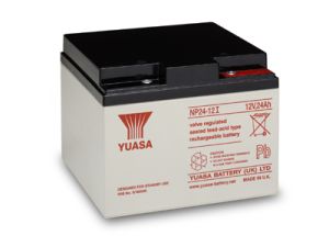 Yuasa Sealed Lead Acid Battery NP24-12I - NP 24Ah 12V Rechargeable