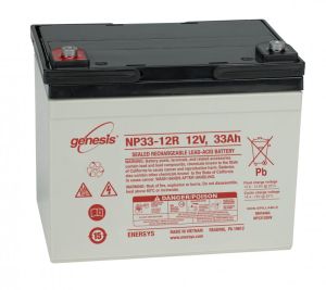 Enersys NP33-12 Genesis NP 33Ah 12V Sealed Rechargeable Lead Acid Battery