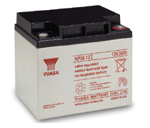 Yuasa Sealed Lead Acid Battery NP38-12I - NP 38Ah 12V Rechargeable