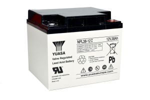 Yuasa NPL38-12I Long Life Lead Acid Battery - 38Ah 12V