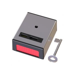 CQR PASP1/SS Single Push Panic Button - Stainless Steel