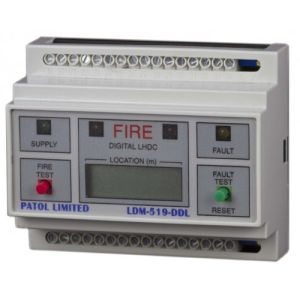 Patol LDM-519-DDL Digital Linear Heat Detection Cable Monitor & Distance Locator - 700-451