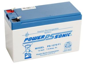 Powersonic PS1270 7Ah 12V Sealed Lead Acid Battery (SLA) PS-1270