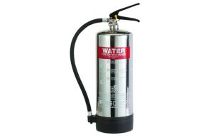 Firechief PXW6 6Ltr Water Polished Stainless Steel Fire Extinguisher
