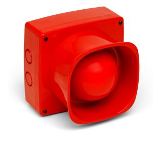 Fike 302 0004 Twinflex Hi Point Wall Mounted Sounder - Red