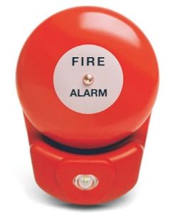 Vimpex SNV0004 StroBell MKII - Combined 150mm Red Bell With White LED Beacon