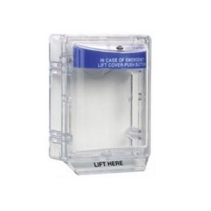 STI-1130-B Manual Call Point Stopper II Surface Mounted (With Integral Sounder) - Blue Shell