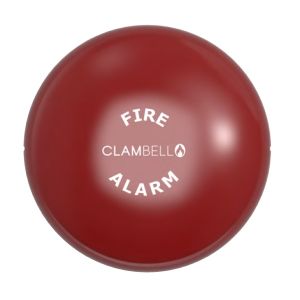 Vimpex ClamBell 230V AC 6" Fire Alarm Bell - Deep Base - Red - CBE6-RD-230-EN