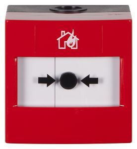 STI WRP2-R-01 ReSet Weatherproof Conventional Manual Call Point - Red - Surface Mounting Only