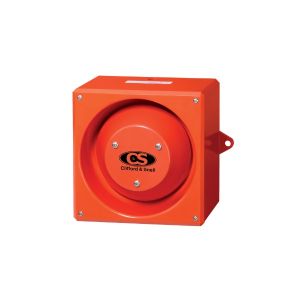 Clifford & Snell YA80/F/RF/WR Electronic Wall Sounder - Red