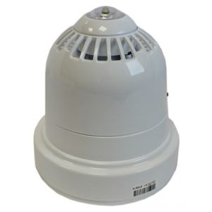 Ziton ZRC466-3WC Wireless Sounder Beacon - White Body With Clear Flash
